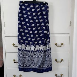 Boho Wrap Around Skirt